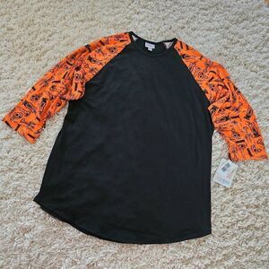 LuLaRoe Randy Halloween 3/4 Sleeve Tee - Sz. 3XL